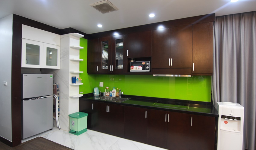 Cozy one-bedroom rental apartment in Au Co Street, Tay Ho, Hanoi